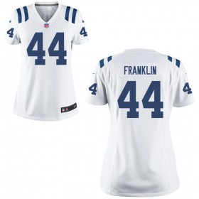 Women's Indianapolis Colts Nike White Game Jersey- FRANKLIN#44