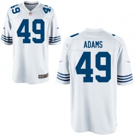 Youth Indianapolis Colts Nike White Alternate Game Jersey ADAMS#49