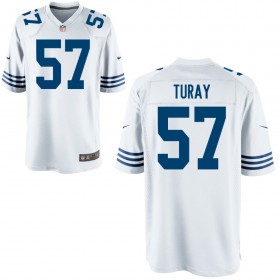 Youth Indianapolis Colts Nike White Alternate Game Jersey TURAY#57