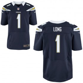 Men's Los Angeles Chargers Nike Navy Elite Jersey LONG#1