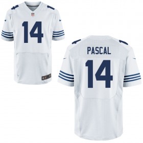Mens Indianapolis Colts Nike White Alternate Elite Jersey PASCAL#14