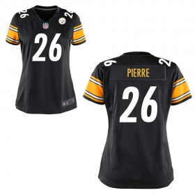 Women's Pittsburgh Steelers Nike Black Game Jersey PIERRE#26
