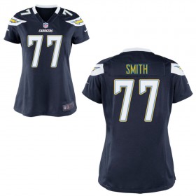 WomenÕs Los Angeles Chargers Nike Navy Blue Game Jersey SMITH#77
