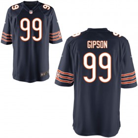 Youth Chicago Bears Nike Navy Game Jersey GIPSON#99