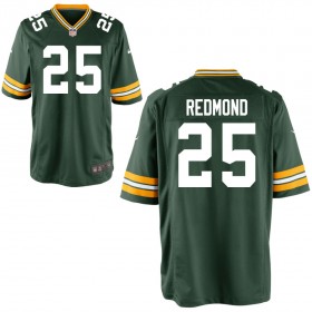 Youth Green Bay Packers Nike Green Game Jersey REDMOND#25