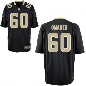 Youth New Orleans Saints Nike Black Game Jersey OMAMEH#60