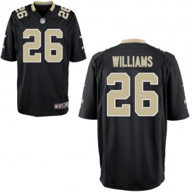 Youth New Orleans Saints Nike Black Game Jersey WILLIAMS#26