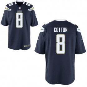Youth Los Angeles Chargers Nike Navy Game Jersey COTTON#8