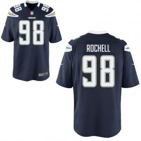 Youth Los Angeles Chargers Nike Navy Game Jersey ROCHELL#98