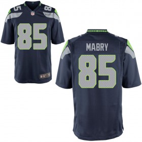Youth Seattle Seahawks Nike College Navy Game Jersey MABRY#85