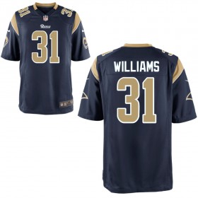 Youth Los Angeles Rams Nike Navy Game Jersey WILLIAMS#31