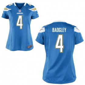 Women's Los Angeles Chargers Nike Light Blue Game Jersey BADGLEY#4