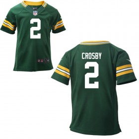 Nike Toddler Green Bay Packers Team Color Game Jersey CROSBY#2