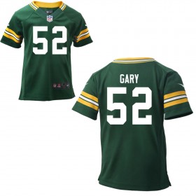 Nike Toddler Green Bay Packers Team Color Game Jersey GARY#52