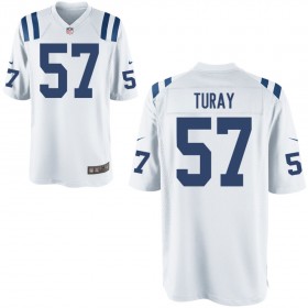 Youth Indianapolis Colts Nike White Game Jersey TURAY#57