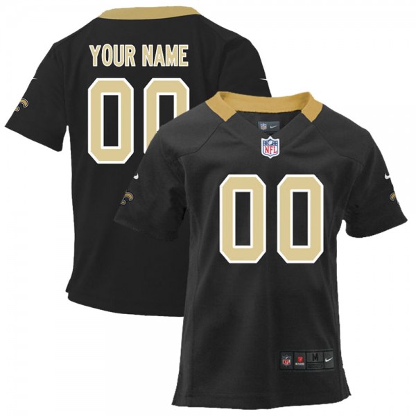 Nike New Orleans Saints Preschool Customized Team Color Game Jersey