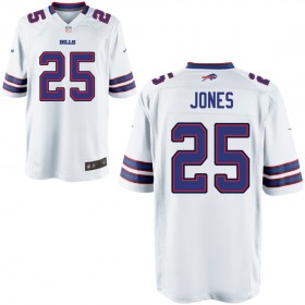 Nike Men's Buffalo Bills Game White Jersey JONES#25