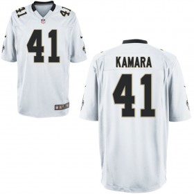 Nike Men's New Orleans Saints Game White Jersey KAMARA#41