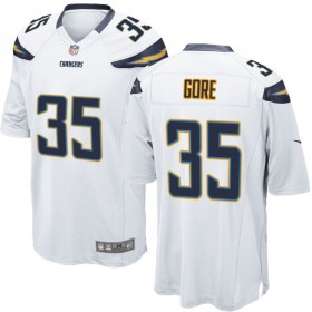 Nike Men's Los Angeles Chargers Game White Jersey GORE#35