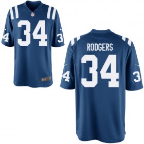 Men's Indianapolis Colts Nike Royal Game Jersey RODGERS#34