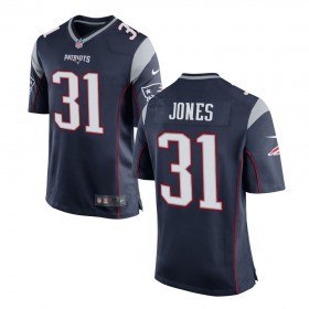 Men's New England Patriots Nike Navy Game Jersey JONES#31