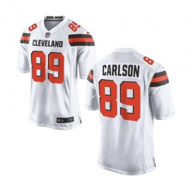 Nike Cleveland Browns Youth White Game Jersey CARLSON#89